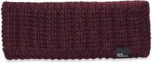 Highloft Knit Headband W Sport Headwear Headbands Purple Jack Wolfskin