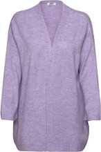 Jdycharly L/S Cardigan Knt Lo Tops Knitwear Cardigans Purple Jacqueline De Yong