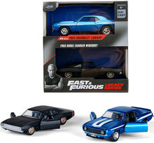 Fast & Furious Twin Pack 1:32 Wave 2/1 Toys Toy Cars & Vehicles Toy Cars Multi/patterned Jada Toys