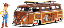 Woody Van With Figure, 1:24 Toys Playsets & Action Figures Play Sets Multi/patterned Jada Toys