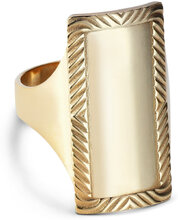 Impression Armour Ring Ring Smycken Gold Jane Koenig