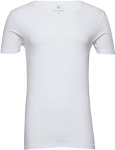 Jbs Of Dk T-Shirt V-Neck Tops T-Kortærmet Skjorte White JBS Of Denmark