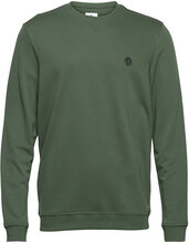 Jbs Of Dk Badge Crew Neck Fsc Tops Sweat-shirts & Hoodies Sweat-shirts Green JBS Of Denmark