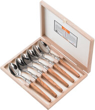 Bordskesæt Laguiole Home Tableware Cutlery Cutlery Set Brown Jean Dubost