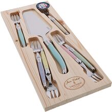 Kagebestik 7 Stk Laguiole Home Tableware Cutlery Cutlery Set Multi/patterned Jean Dubost