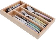 Bestiksæt 24 Stk Laguiole Home Tableware Cutlery Cutlery Set Multi/patterned Jean Dubost