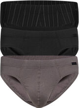 Cotton+ Brief 3-P Underbukser Y-front Briefs Grey Jockey