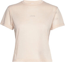 Aerial Woolmix Tee 2.0 T-shirts & Tops Short-sleeved Rosa Johaug*Betinget Tilbud