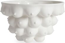 Georgia Centerpiece Bowl Home Tableware Bowls & Serving Dishes Fruit Bowls White Jonathan Adler