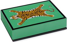 Tiger Lacquer Card Set Home Decoration Decorative Accessories-details Green Jonathan Adler