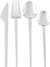 Vienna Flatware - 24 Piece Set Home Tableware Cutlery Cutlery Set Silver Jonathan Adler