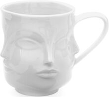 Dora Maar Mugg Home Tableware Cups & Mugs Coffee Cups White Jonathan Adler