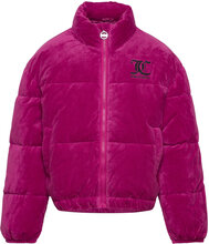 Juicy Velour Puffa Fodrad Jacka Purple Juicy Couture