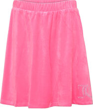 Diamante Velour Aline Skirt Dresses & Skirts Skirts Short Skirts Pink Juicy Couture