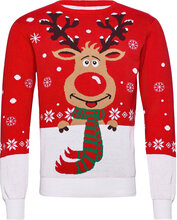 Rudolphs Christmas Jumper Pullover Rød Christmas Sweats*Betinget Tilbud