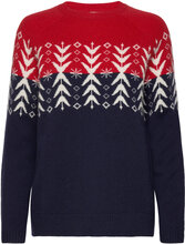 Saga Jumper Pullover Multi/mønstret Jumperfabriken*Betinget Tilbud