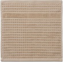 Check Vaskeklud Home Textiles Bathroom Textiles Towels & Bath Towels Face Towels Beige Juna