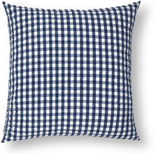 Bæk&Bølge Putetrekk /H 63X60 Cm Dk Home Textiles Bedtextiles Pillow Cases Blå Juna*Betinget Tilbud
