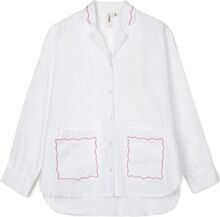 Lollipop Sofie Shirt M/L Hvid Pyjamas Nattøj White Juna