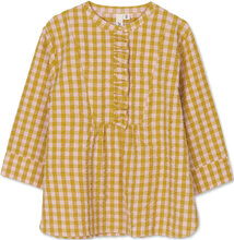 Bæk&Bølge Irene Shirt Top Yellow Juna