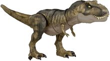 Jurassic World Thrash 'N Devour Tyrannosaurus Rex Figure Toys Playsets & Action Figures Animals Green Jurassic World