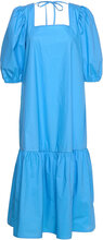Park Dress Knälång Klänning Blue Just Female