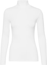 Yoko Rollneck Ls Tops T-shirts & Tops Long-sleeved White Kaffe
