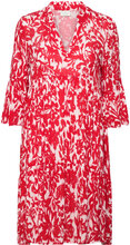 Kaellen Amber Dress Dresses Summer Dresses Rød Kaffe*Betinget Tilbud