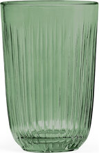 Hammershøi Vandglas 37 Cl Grøn 4 Stk. Home Tableware Glass Drinking Glass Green Kähler