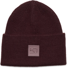 Kyte Beanie Accessories Headwear Hats Brun Kari Traa*Betinget Tilbud