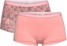 Tina Hipster 2Pk Lingerie Panties Hipsters/boyshorts Multi/mønstret Kari Traa*Betinget Tilbud