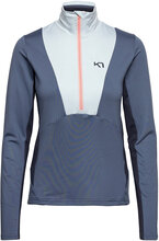 Karen H/Z Midlayer Sweat-shirts & Hoodies Fleeces & Midlayers Blå Kari Traa*Betinget Tilbud