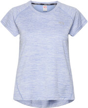 Emily Short Sleeve Sport T-shirts & Tops Short-sleeved Blue Kari Traa