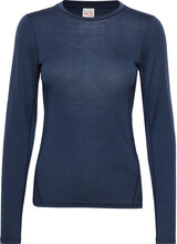 Lucie Long Sleeve Sport T-shirts & Tops Long-sleeved Navy Kari Traa
