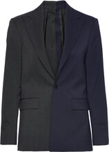 Klxcd Unisex Bi-Colour Blazer Blazers Single Breasted Blazers Multi/patterned Karl Lagerfeld