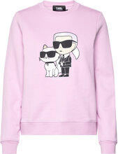 Ikonik 2.0 Sweatshirt Designers Sweat-shirts & Hoodies Sweat-shirts Pink Karl Lagerfeld