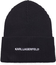 K/Essential Beanie Designers Headwear Beanies Black Karl Lagerfeld