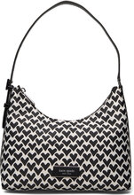 Sam Icon Modernist Hearts Jacquard Fabric Small Shoulder Bag Skulderveske Veske Svart Kate Spade*Betinget Tilbud