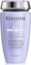 Blond Absolu Bain Ultra-Violet Shampoo 250Ml Beauty WOMEN Hair Care Silver Shampoo Nude Kérastase*Betinget Tilbud