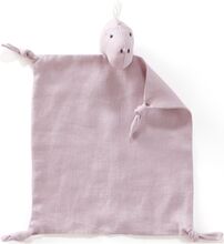 Comfort Blanket Dino Linen Pink Neo Baby & Maternity Baby Sleep Cuddle Blankets Pink Kid's Concept