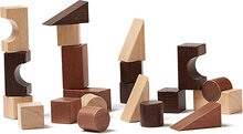 Building Blocks Natural Neo Toys Building Sets & Blocks Building Blocks Beige Kid's Concept*Betinget Tilbud