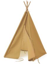Tipi Tent Mini Yellow Toys Play Tents & Tunnels Play Tent Yellow Kid's Concept