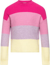 Kogsandy L/S Stripe Pullover Knt Noos Tops Knitwear Pullovers Multi/patterned Kids Only