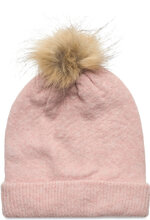 Kogsienna Life Knit Beanie Cp Acc Accessories Headwear Hats Beanie Pink Kids Only