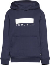 Kobnorman L/S Project Hoodie Swt Tops Sweat-shirts & Hoodies Hoodies Navy Kids Only