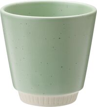 Colorit, Kopp Home Tableware Cups & Mugs Coffee Cups Grønn Knabstrup Keramik*Betinget Tilbud