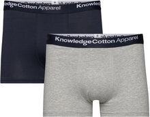 2-Pack Underwear - Gots/Vegan Boxershorts Navy Knowledge Cotton Apparel