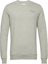 Knowledgecotton Sweat - Gots/Vegan Sweat-shirt Genser Grå Knowledge Cotton Apparel*Betinget Tilbud