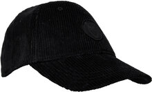 8 Wales Corduroy Cap - Gots/Vegan Accessories Headwear Caps Svart Knowledge Cotton Apparel*Betinget Tilbud