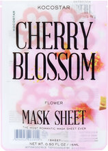 Kocostar Flower Mask Sheet Cherry Blossom Beauty WOMEN Skin Care Face Face Masks Sheet Mask Nude KOCOSTAR*Betinget Tilbud